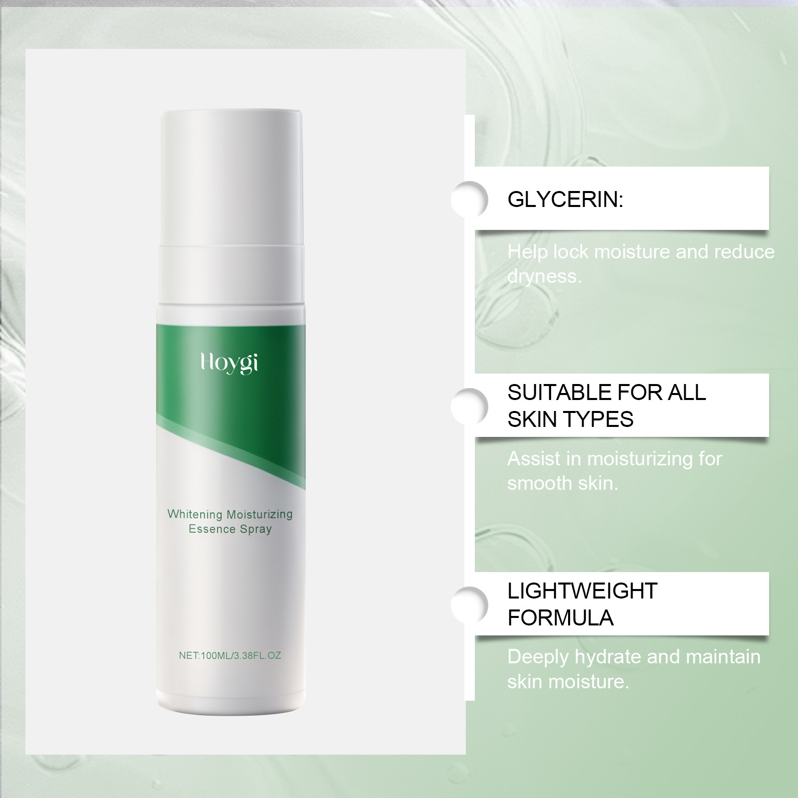 Facial Moisturizing Spray Hydrating For Soft Radiant Skin Daily Refreshing Face Care Mist