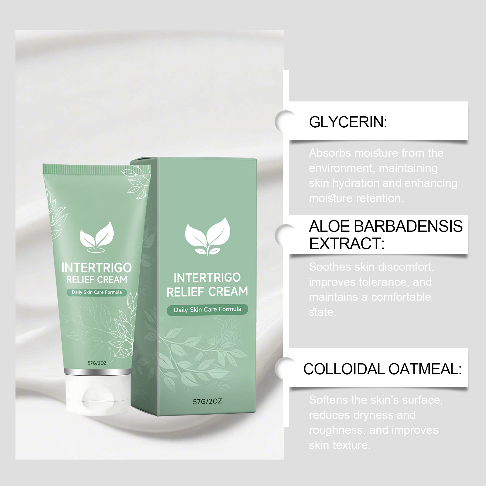 Skin Care Cream Mild Gentle Hydrated Delicate Refreshing Moisturizing Daily Comfort Light Care Body Skin