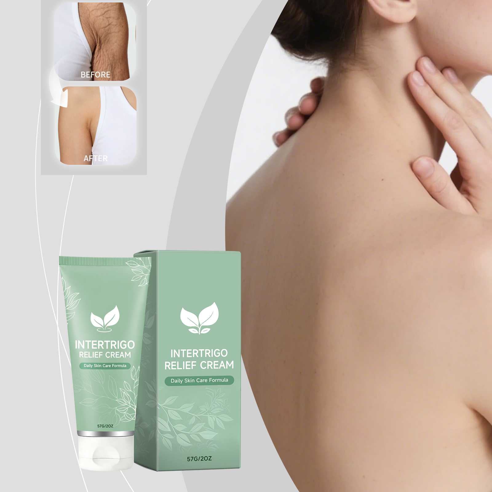 Skin Care Cream Mild Gentle Hydrated Delicate Refreshing Moisturizing Daily Comfort Light Care Body Skin