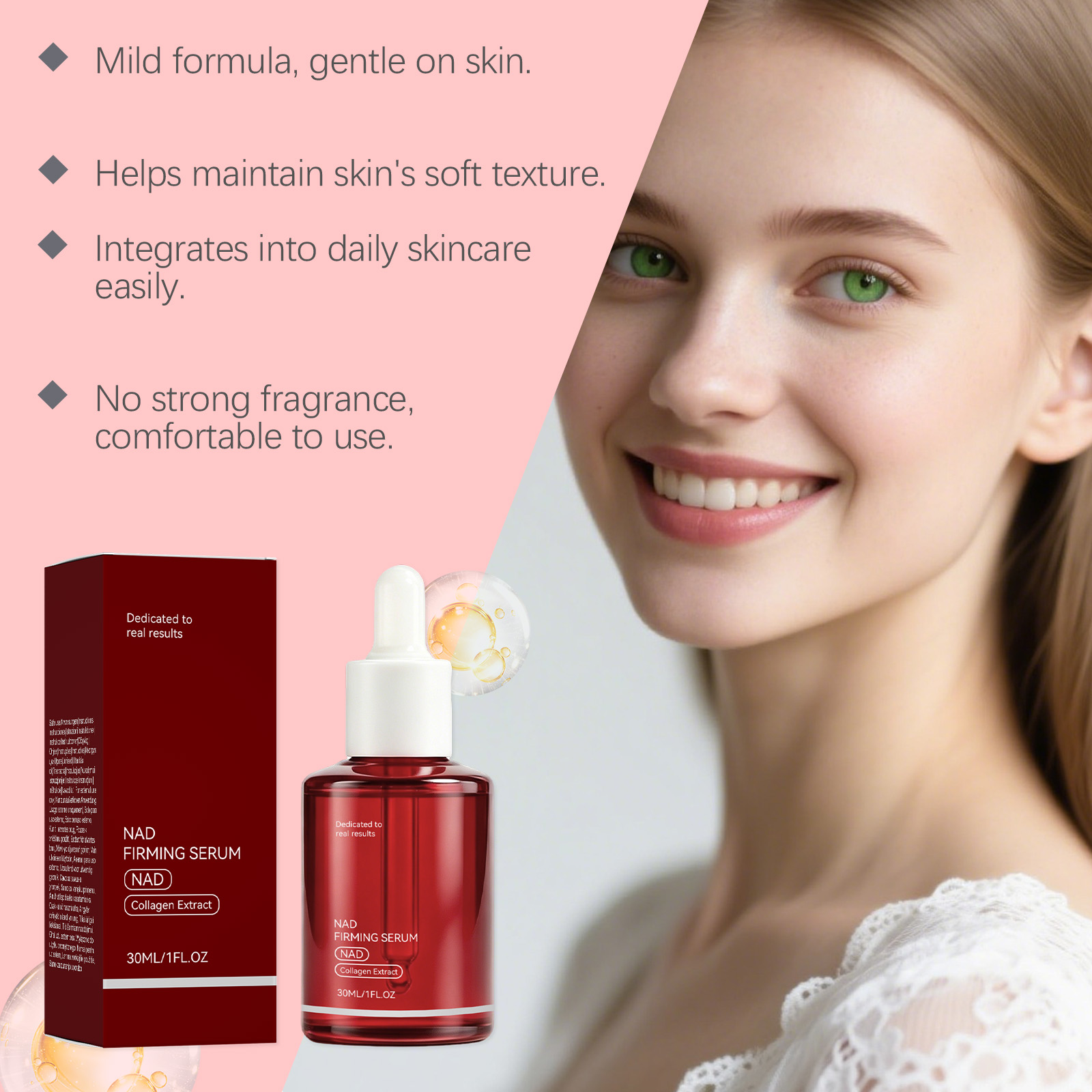 Moisturizing Essence Liquid Mild Ingredients Lock Water Retain Hydration Care Skin Soft Smooth Refreshing Non Sticky