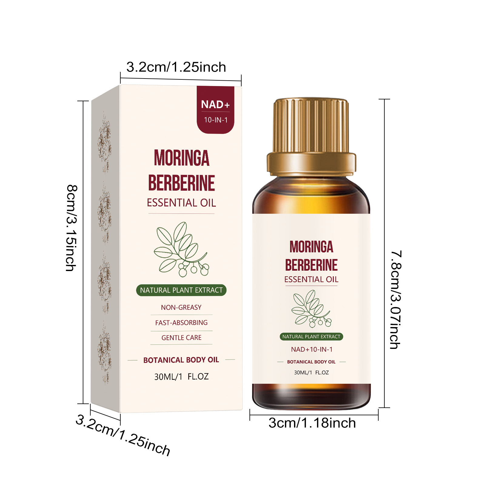 Plant Derived Body Essential Oil Blended With Herbs Fast Absorbing Mild Natural Fragrance For Full Body Massage