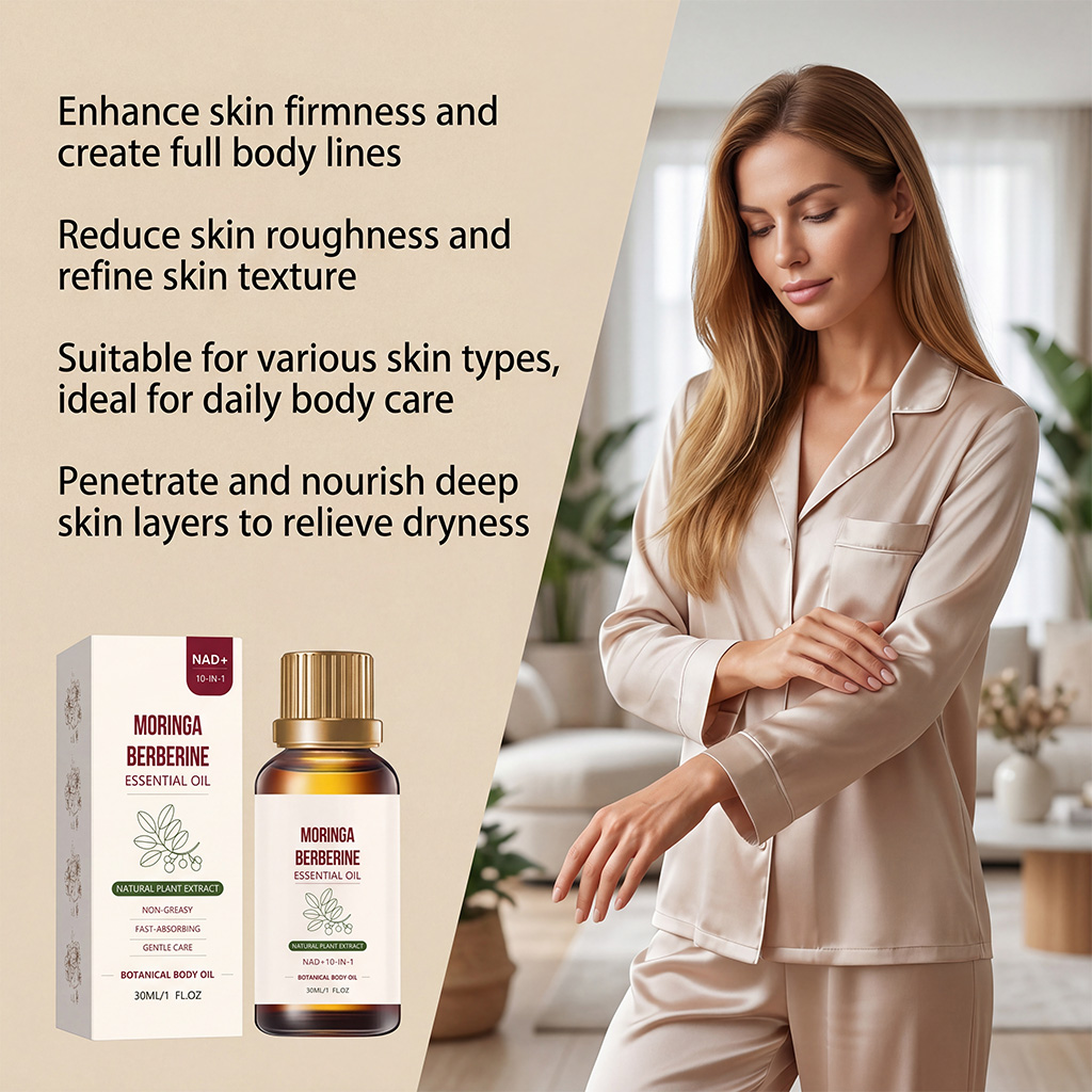Plant Derived Body Essential Oil Blended With Herbs Fast Absorbing Mild Natural Fragrance For Full Body Massage