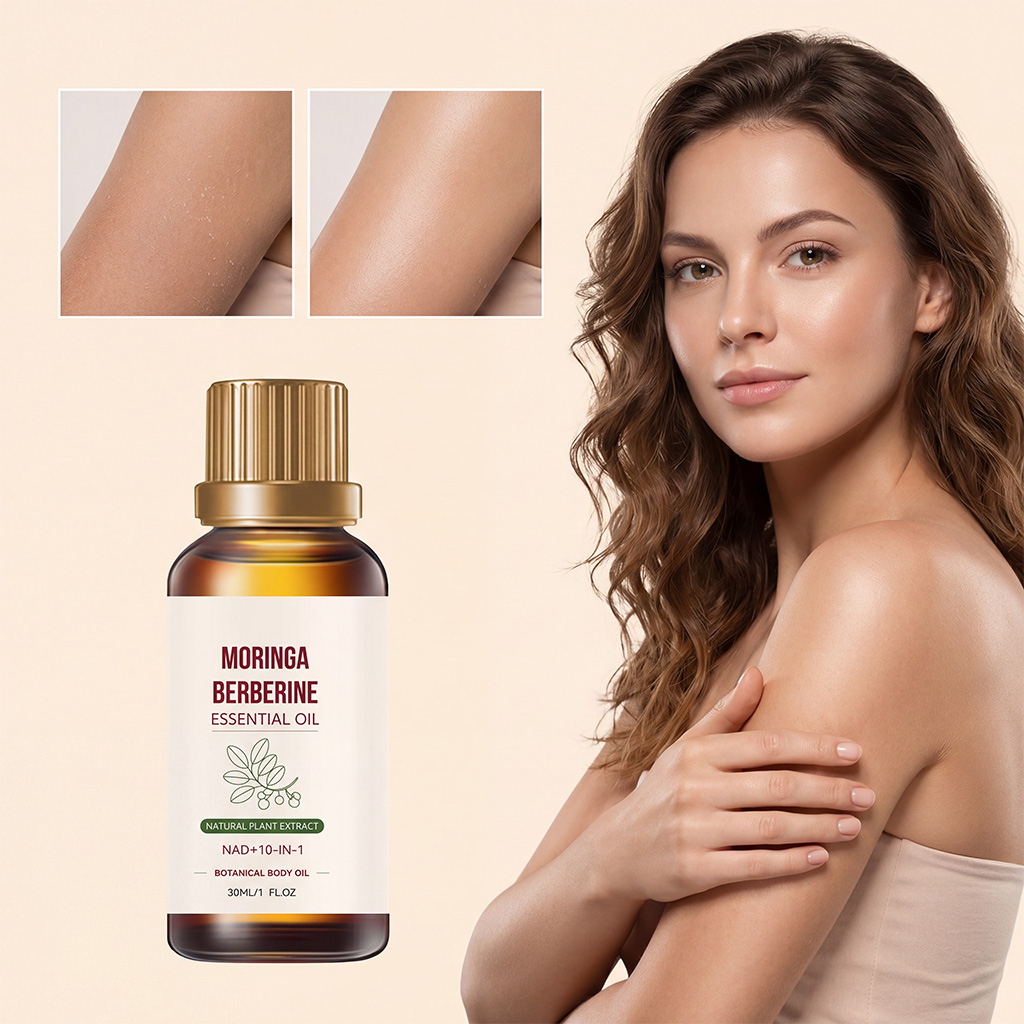 Plant Derived Body Essential Oil Blended With Herbs Fast Absorbing Mild Natural Fragrance For Full Body Massage