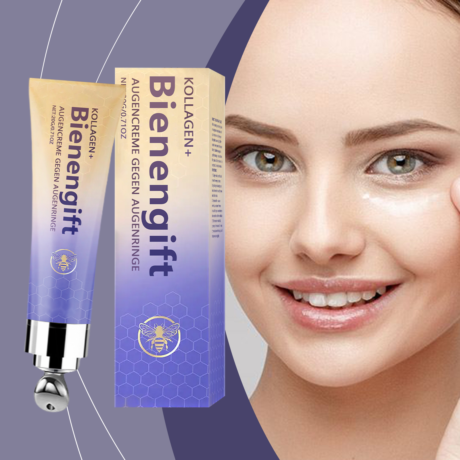 Moisturizing Eye Cream Mild Fine Smooth Soft Reduce Fine Lines Firm Skin Care