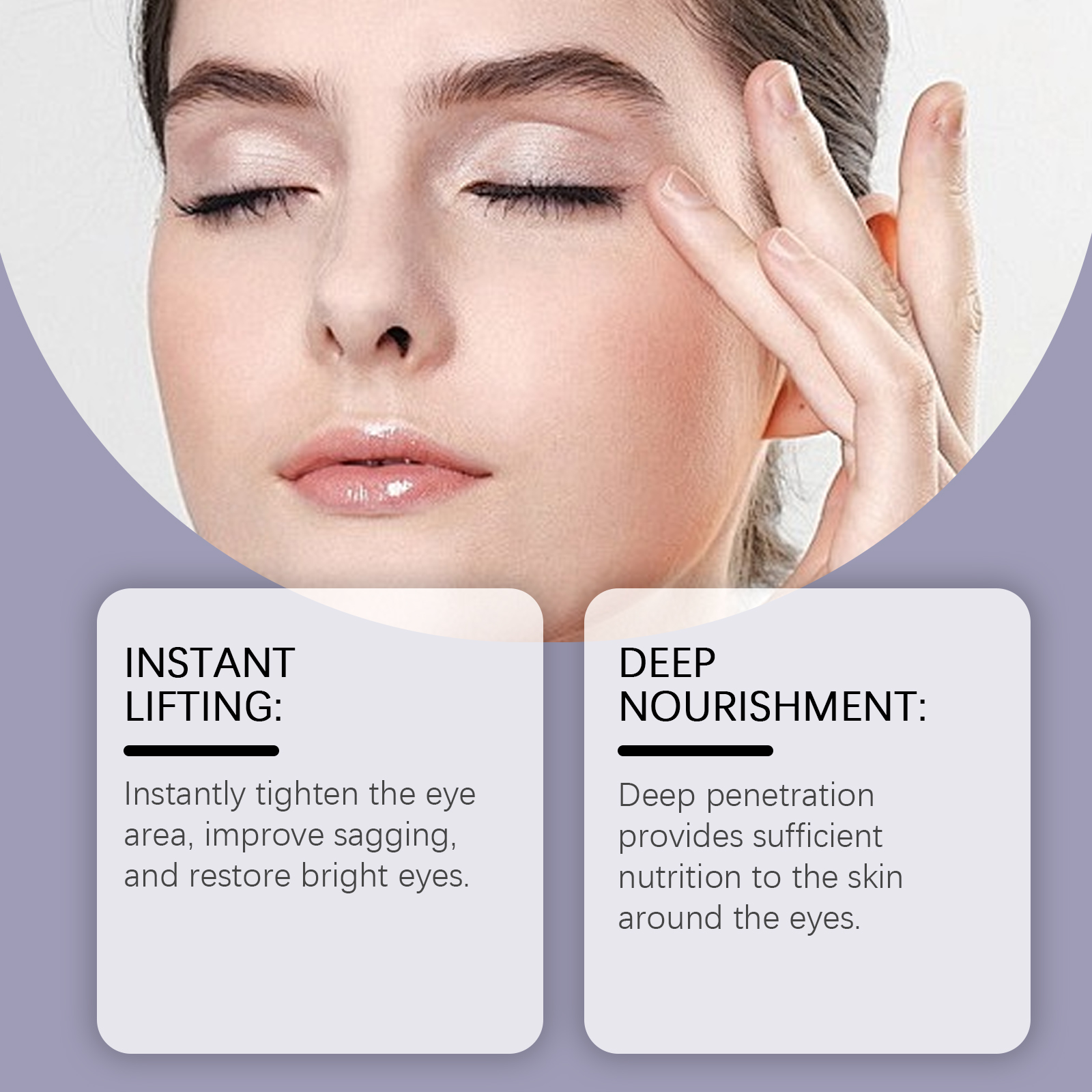 Moisturizing Eye Cream Mild Fine Smooth Soft Reduce Fine Lines Firm Skin Care