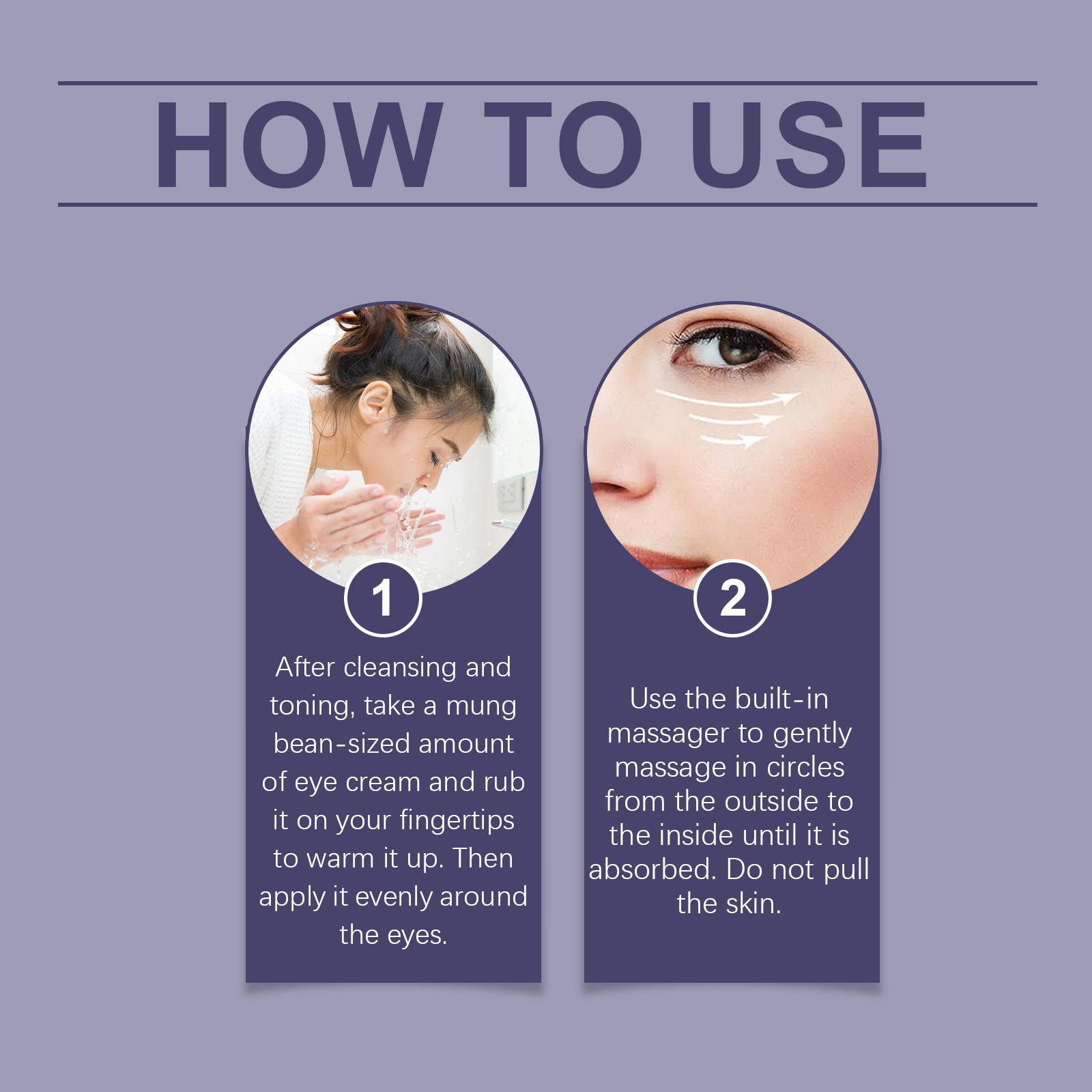 Moisturizing Eye Cream Mild Fine Smooth Soft Reduce Fine Lines Firm Skin Care