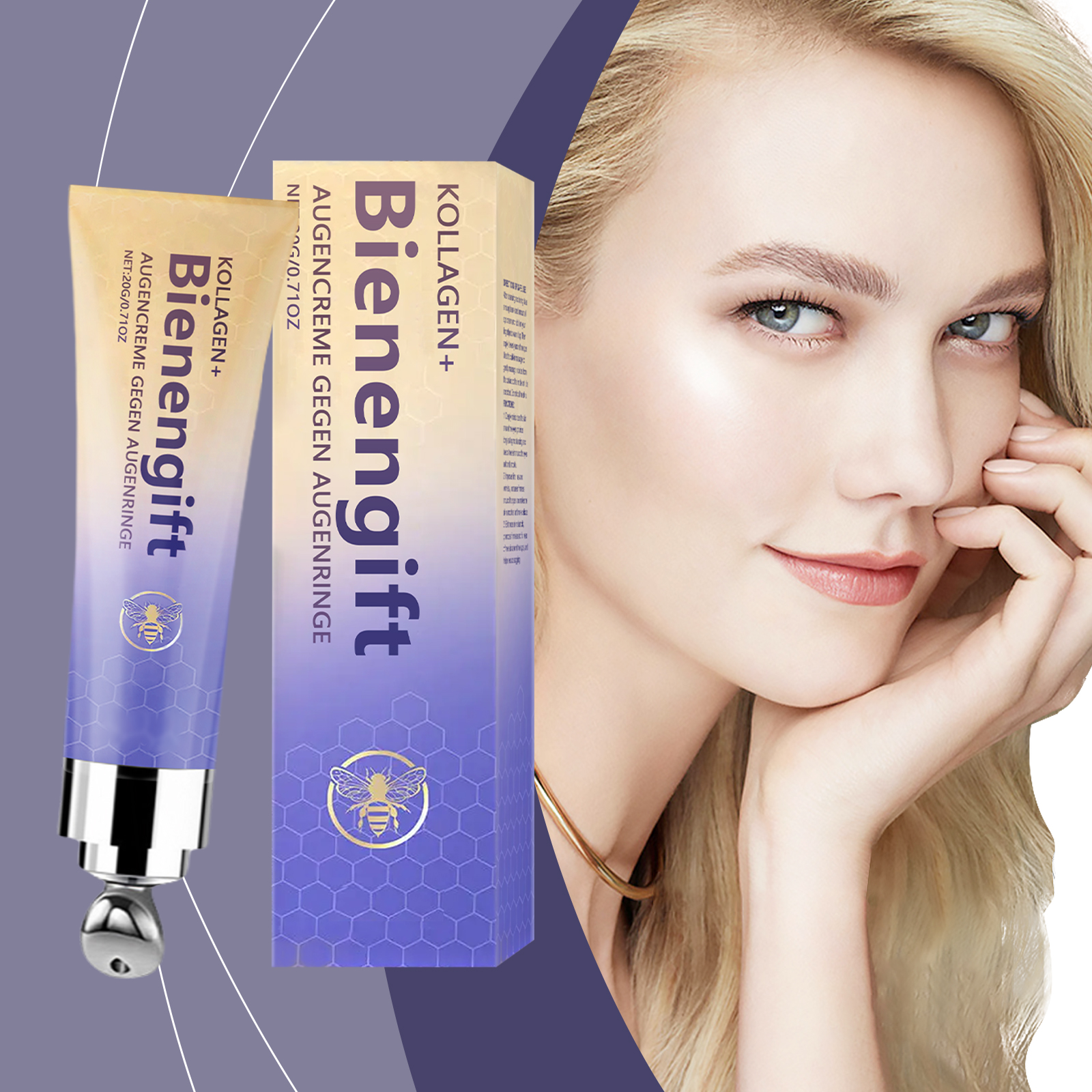 Moisturizing Eye Cream Mild Fine Smooth Soft Reduce Fine Lines Firm Skin Care