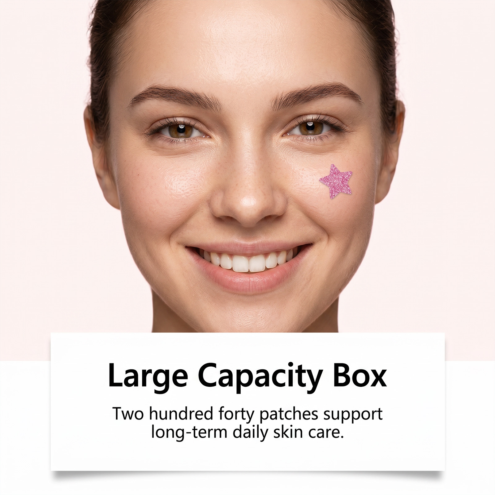 Star Colored Acne Patches Gentle Clean Skin Surface Thin Invisible Long Last Secure Tear Mild Comfort Skin Care