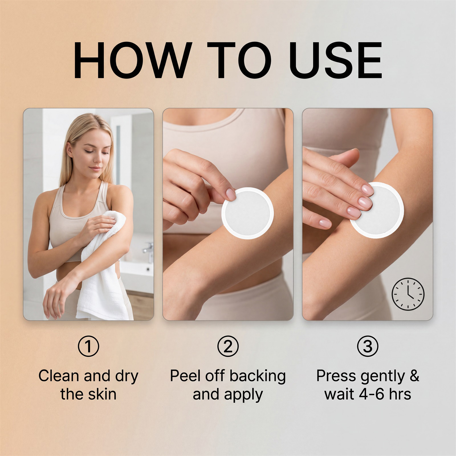 Transdermal Tanning Patch Sunless Microneedle Fit Fast Coloring Allantoin Moisturizing Natural Skin Tone Care