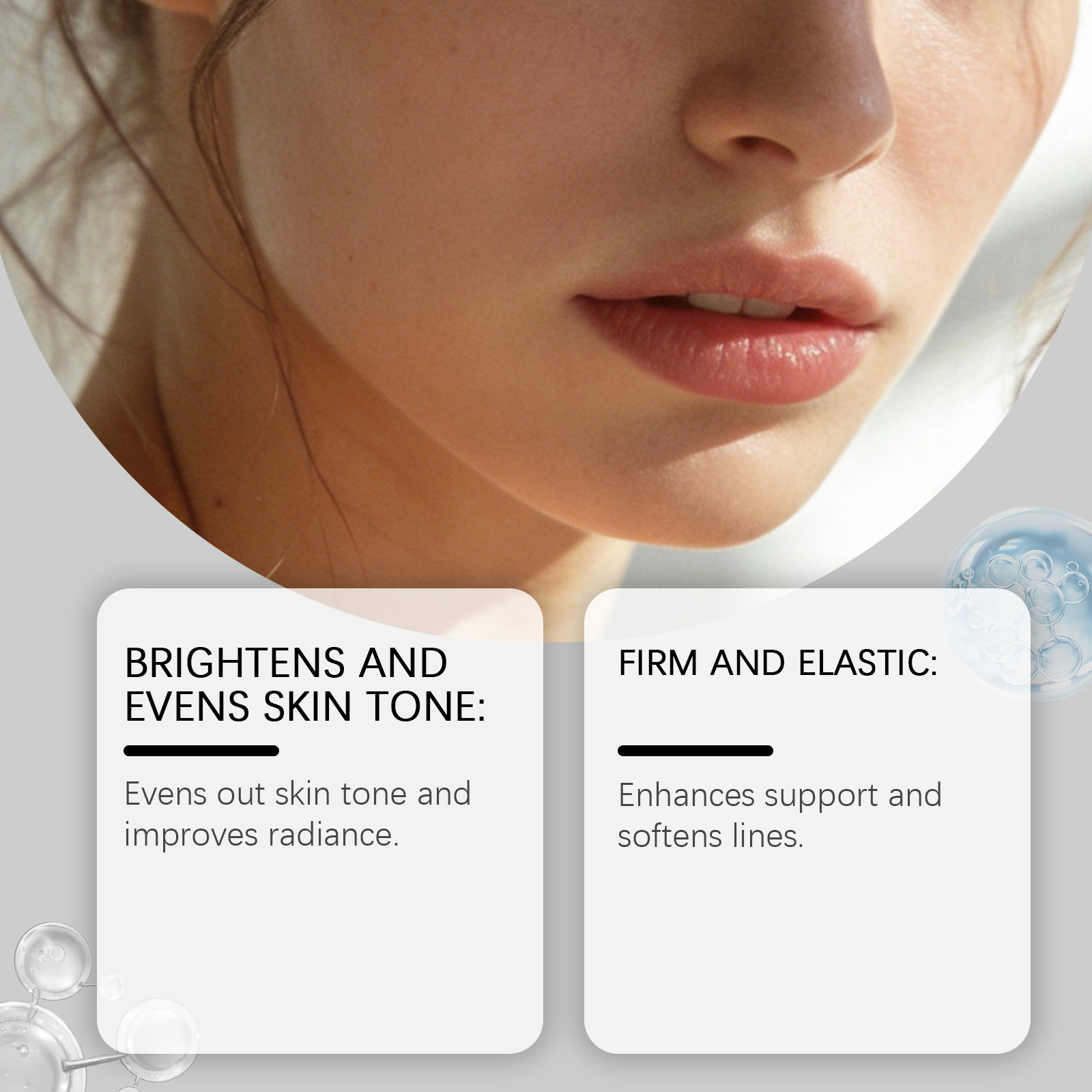 Lifting Line Face Cream Even Skin Tone Boost Skin Support Lock Moisture Smooth Quick Absorb