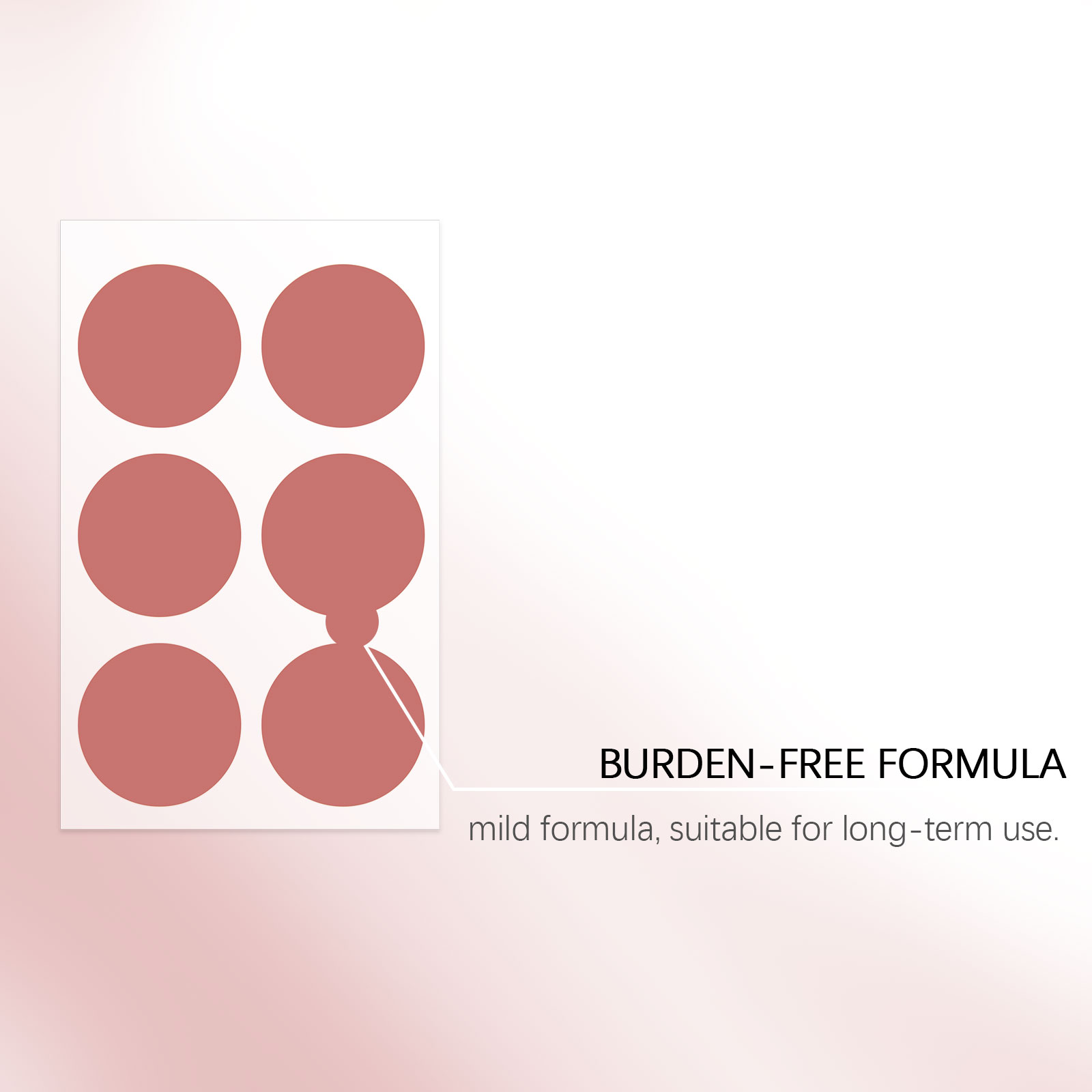 Body Care Patch Slim Figure Soft Skin Friendly Cozy Good Looking Portable Daily Shape Modify