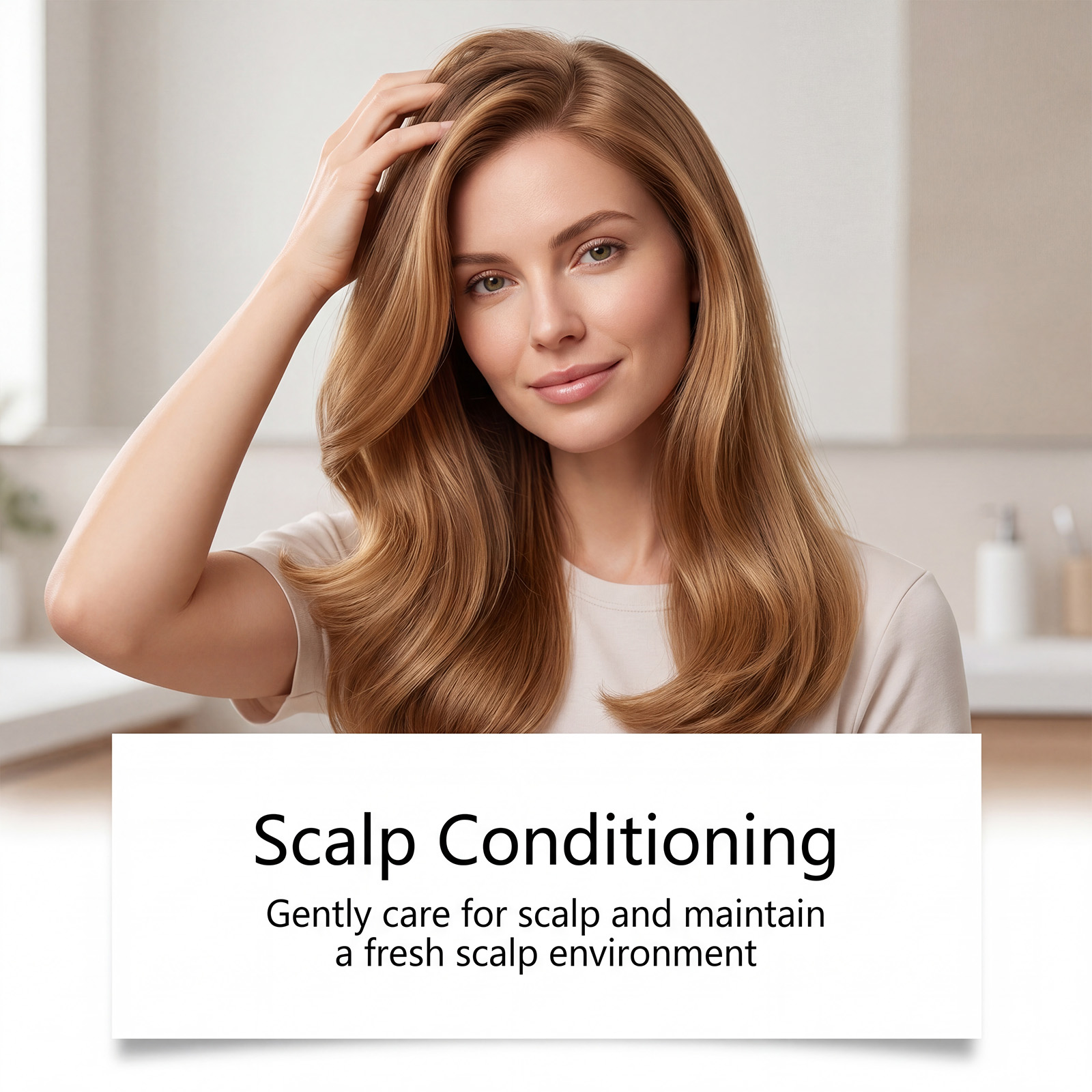 Hair Care Essence Spray Mild Scalp Hair Care Refreshing Texture Daily Hair Maintenance Use