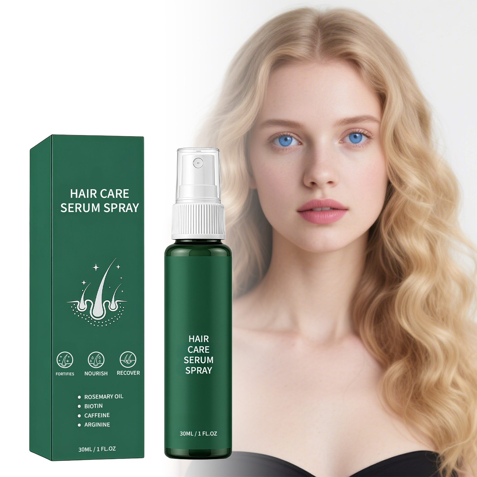 Hair Care Essence Spray Mild Scalp Hair Care Refreshing Texture Daily Hair Maintenance Use
