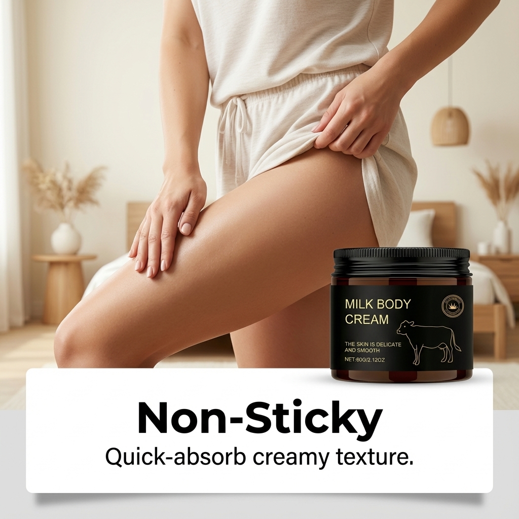 Body Moisturizing Cream Daily Hydrating Elastic Soft Refreshing Non Sticky Skin Care Lotion
