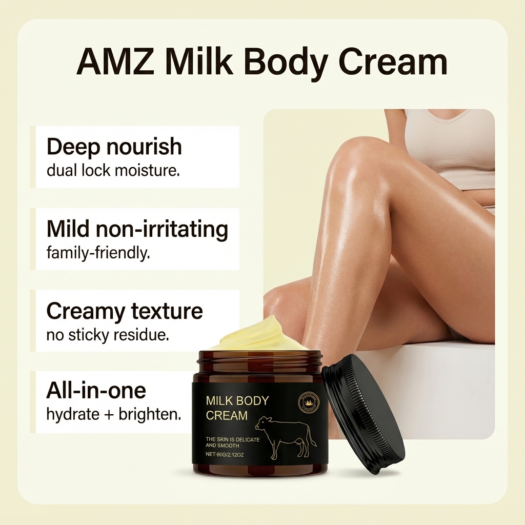 Body Moisturizing Cream Daily Hydrating Elastic Soft Refreshing Non Sticky Skin Care Lotion