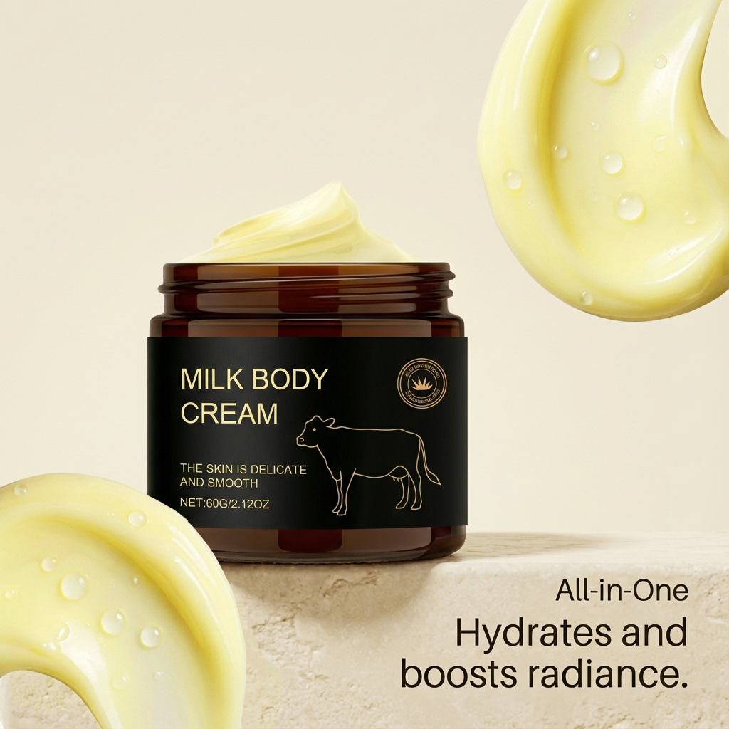 Body Moisturizing Cream Daily Hydrating Elastic Soft Refreshing Non Sticky Skin Care Lotion