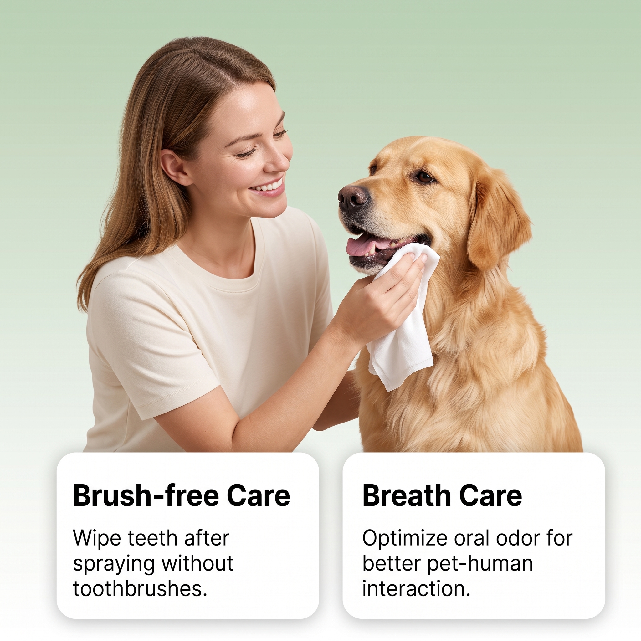 Pet Oral Spray Daily Mild Cleaning Fresh Breath Teeth Care Plaque Removal For Pets