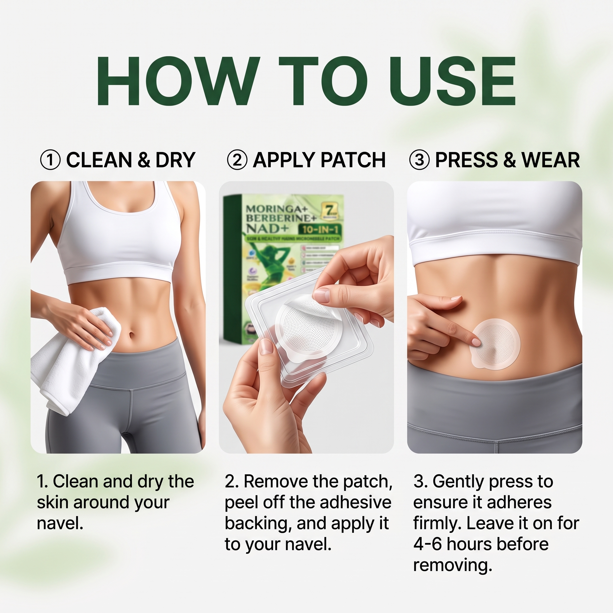 Body Care Patch Skin Friendly Breathable Shaping Figure Light Body Management Convenient Care Patch