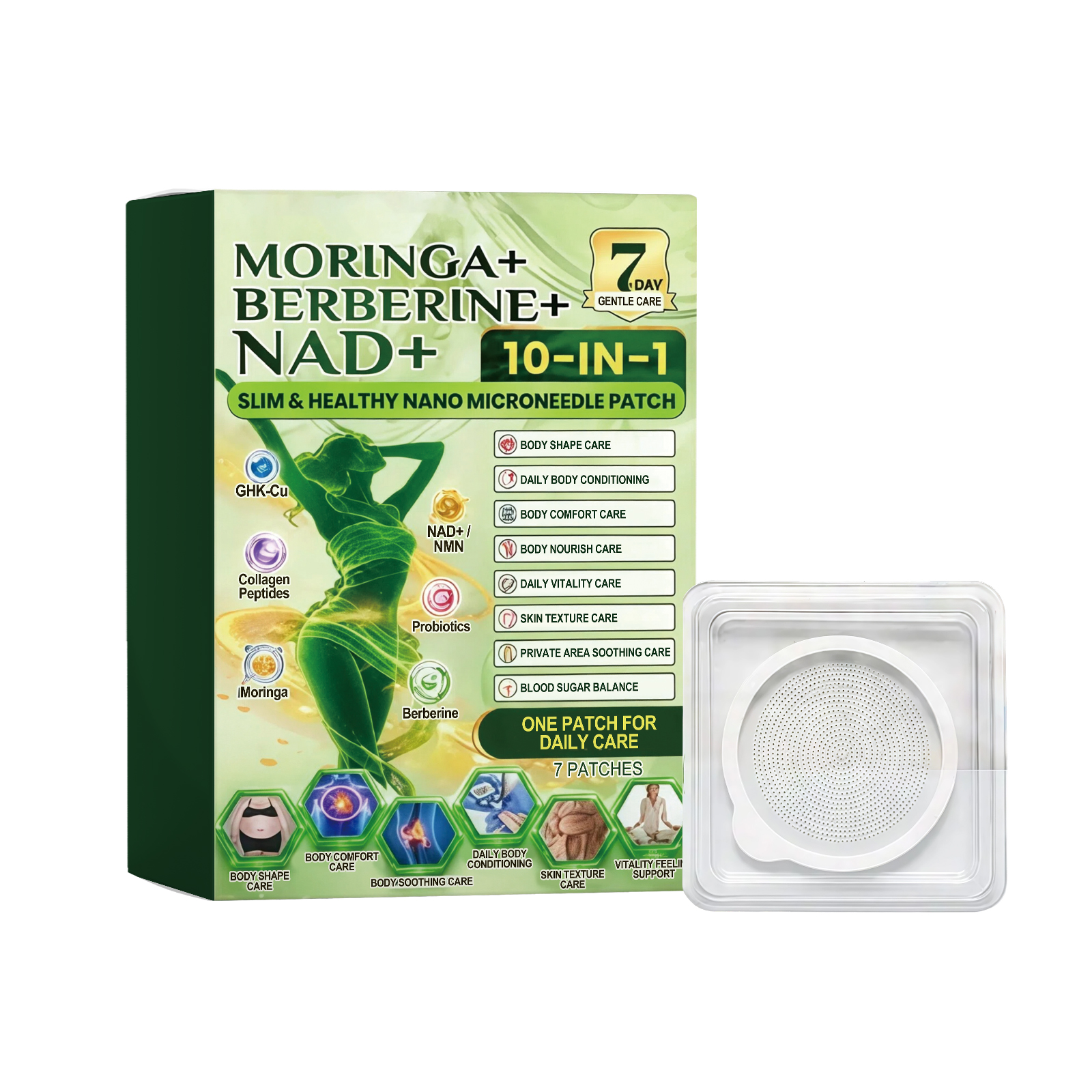 Body Care Patch Skin Friendly Breathable Shaping Figure Light Body Management Convenient Care Patch