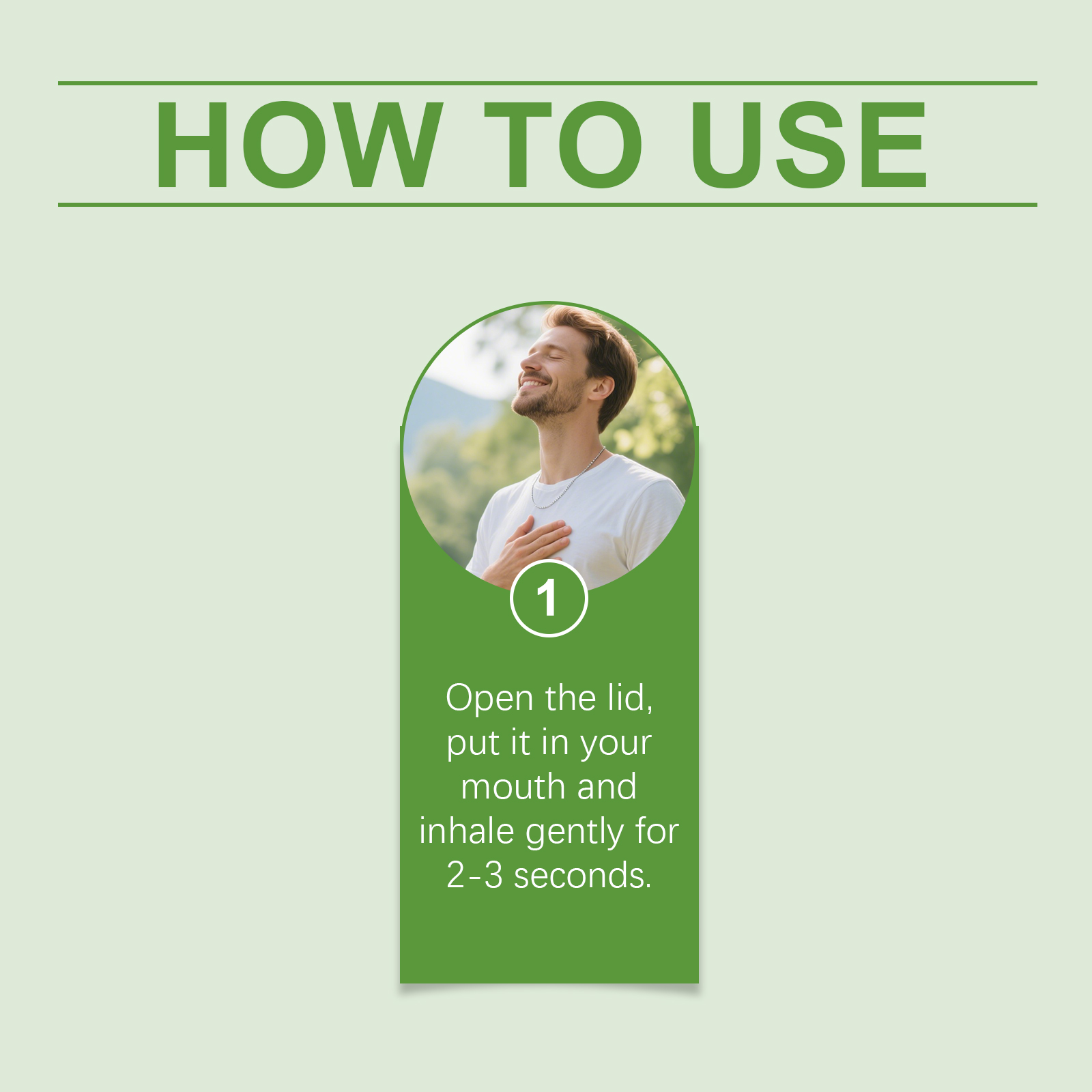 Herbal Fresh Breathing Stick Mild Formula Plant Essence Nourish Body Daily Portable Care Stick