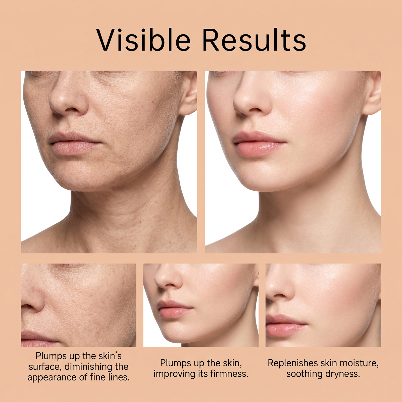 Hydration Ampoule Essence Daily Skincare Delicate Silky Hydrating Care Facial Skin Refreshing Moisturizing Non Sticky