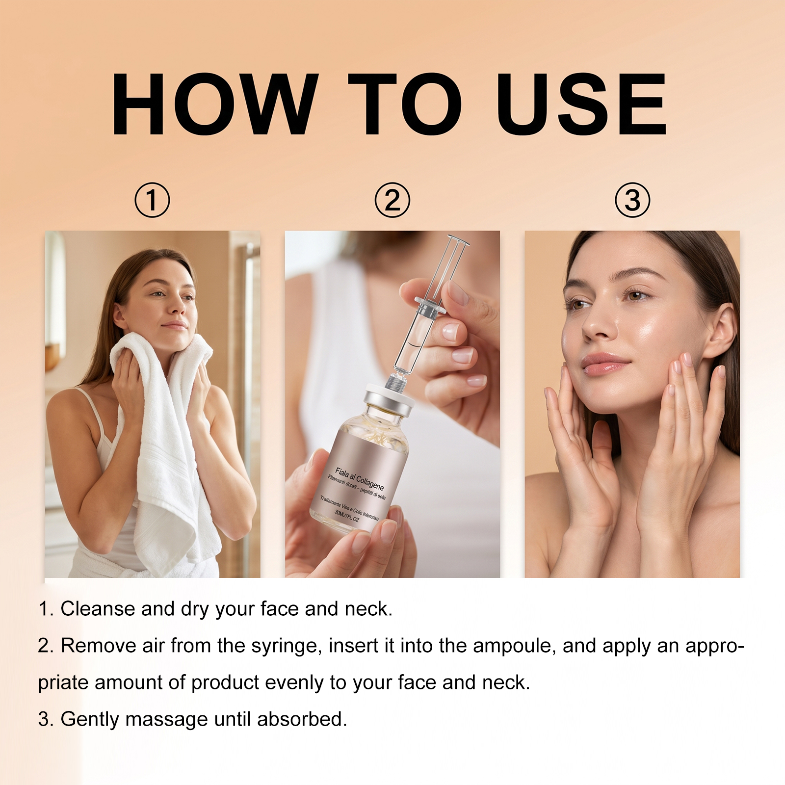 Hydration Ampoule Essence Daily Skincare Delicate Silky Hydrating Care Facial Skin Refreshing Moisturizing Non Sticky