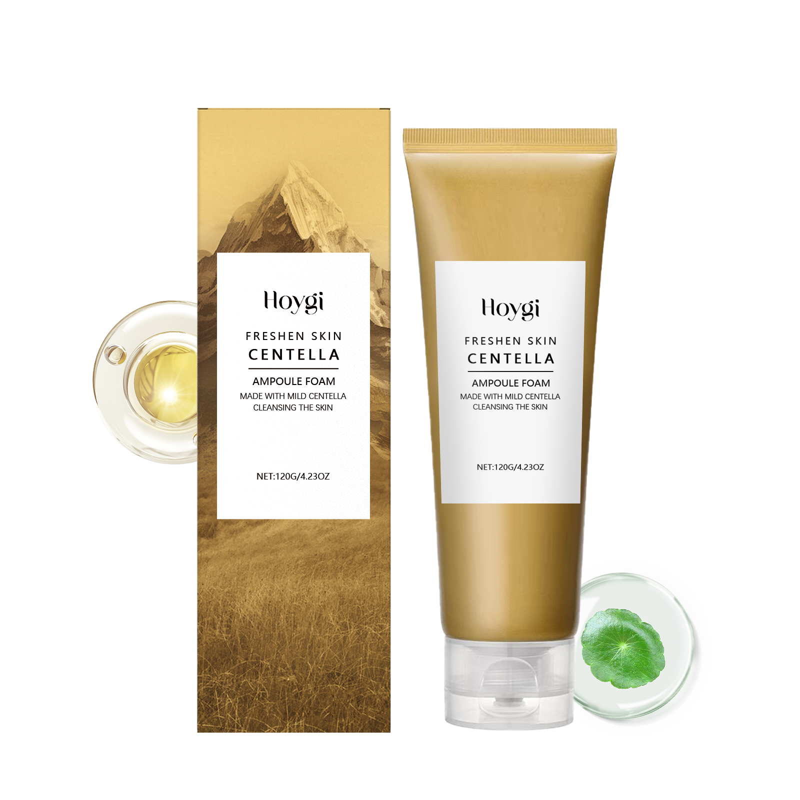 Centella Asiatica Moisturizing Cleanser Gently Cleanses Skin Refines Pores Refreshes Nourishes And Hydrates Complexion