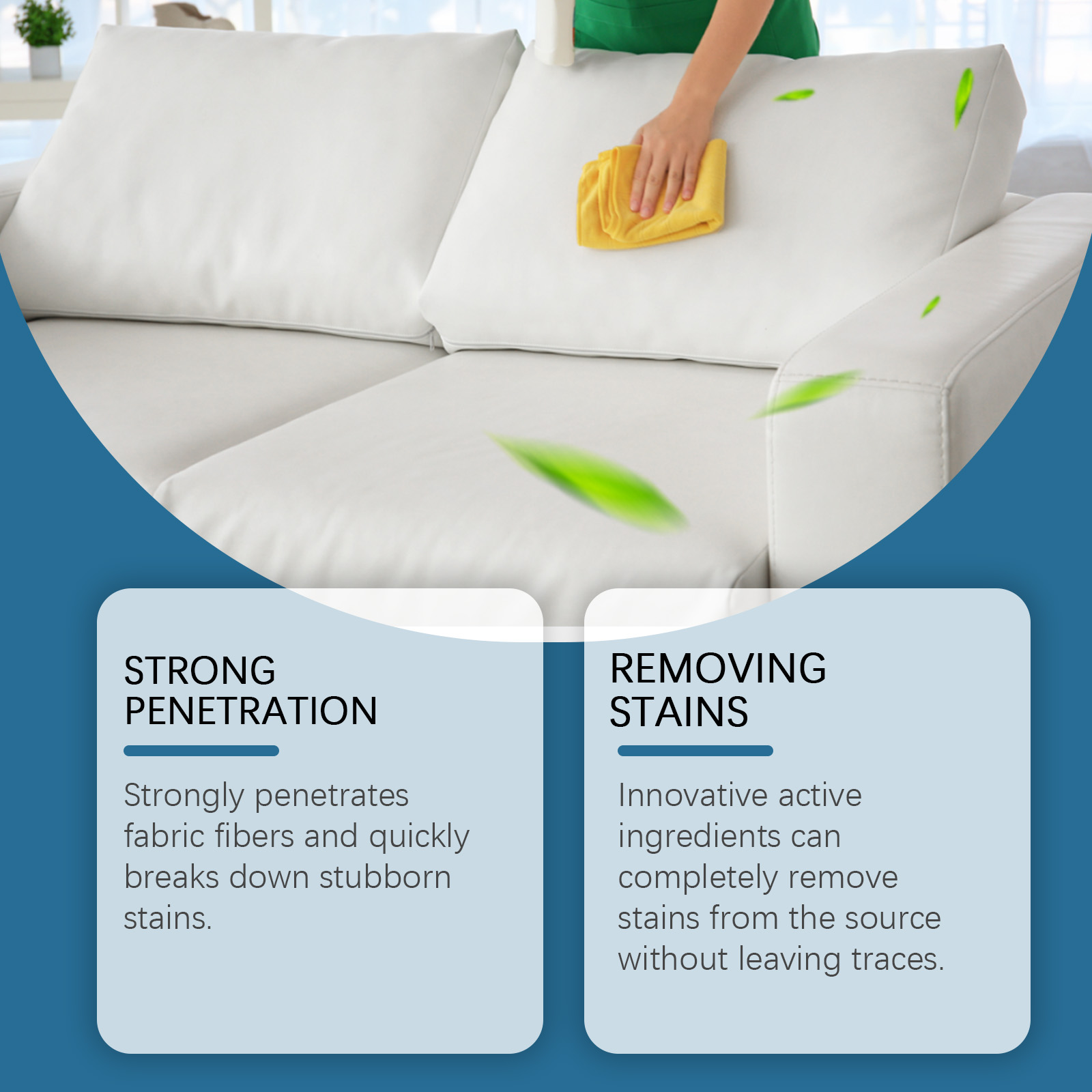 Fabric Sofa Cleaner Household Stain Removing Washing Liquid For Living Room Sofa Cushion Pillow Fabric General Use