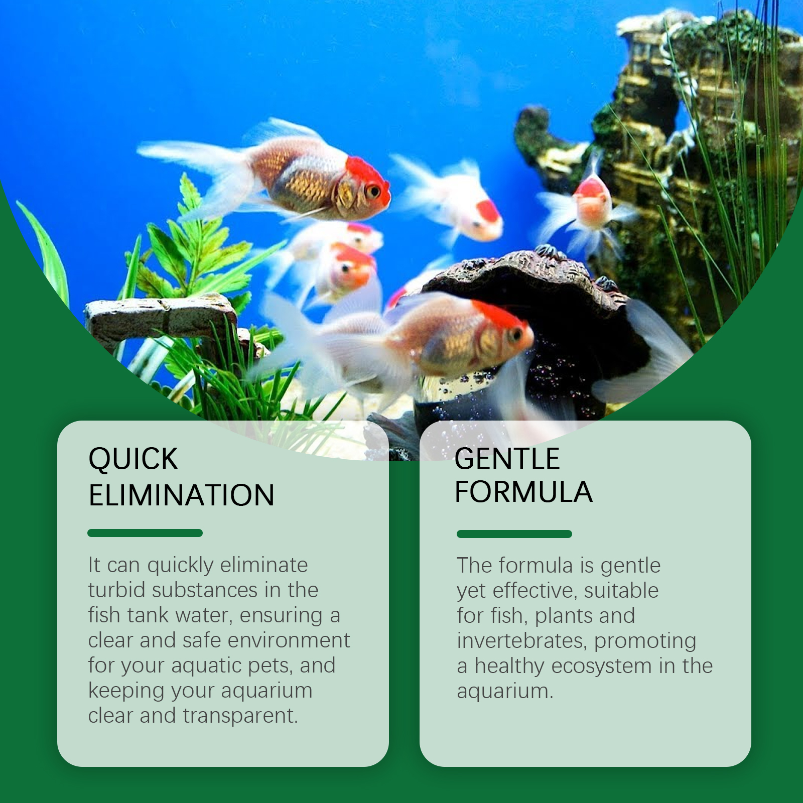 Aquarium Purifying Tablets Special Water Cleaning Deodorize Remove Algae Stains Sludge Clear Fishpond