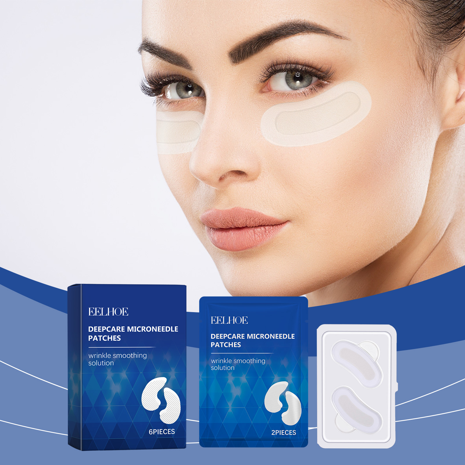 Eye Mask Patch Daily Soft Delicate Eye Area Moisturizing Hydrating Lightweight Comfortable Gentle Sheet Eye Mask