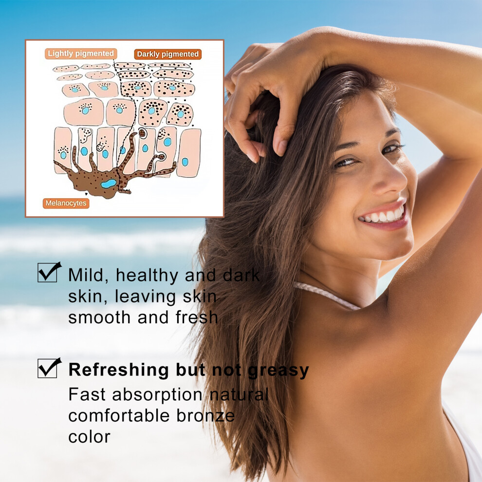 3PCS Tanning Spray 30ml Travel Size Tanning Spray Tanning Sunless Spray Deep Tanning Dry Spray Sunless Tanning Mist