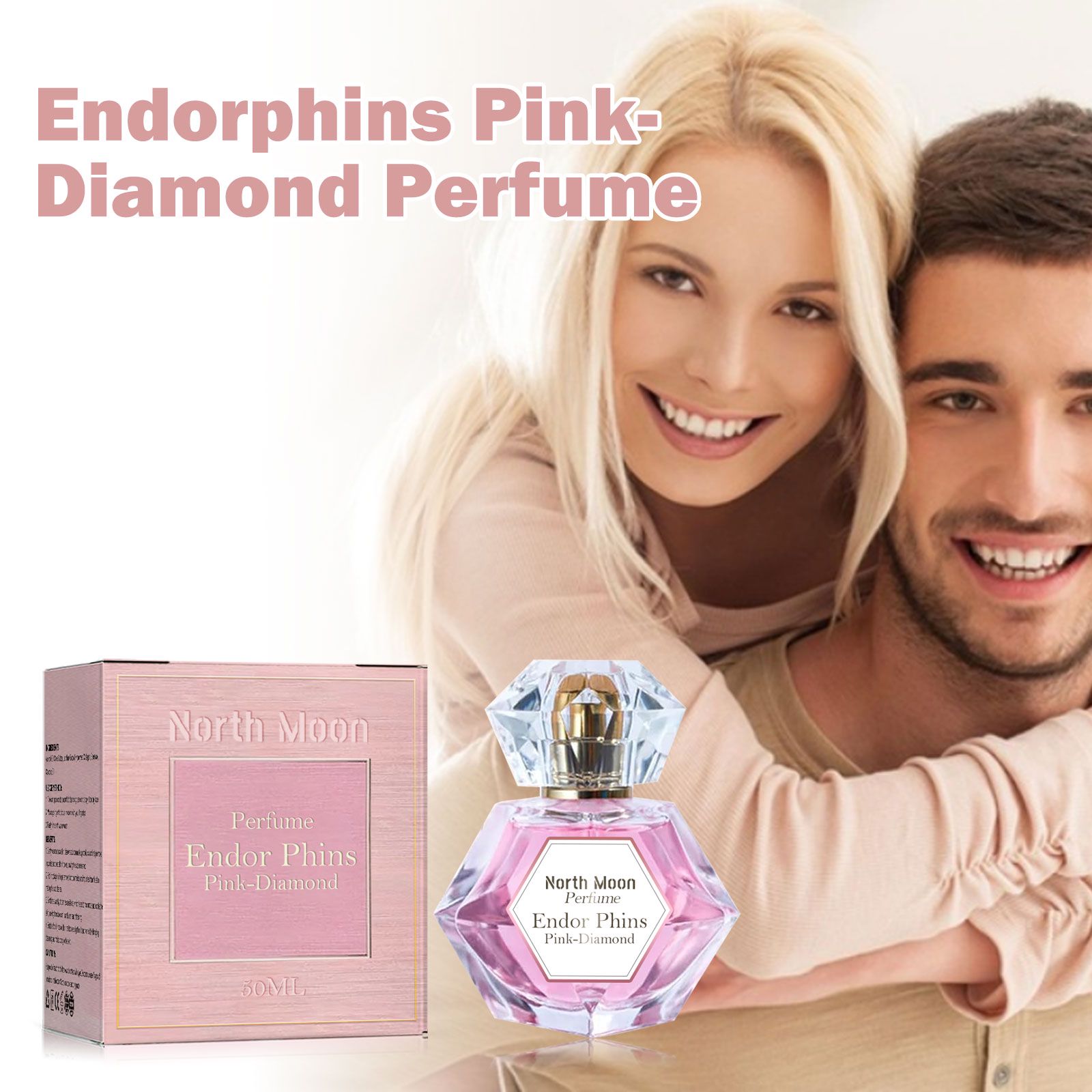 Pink Diamond Charm Perfume Rose Patchouli Fresh Long Lasting For Daily Wear And Dates