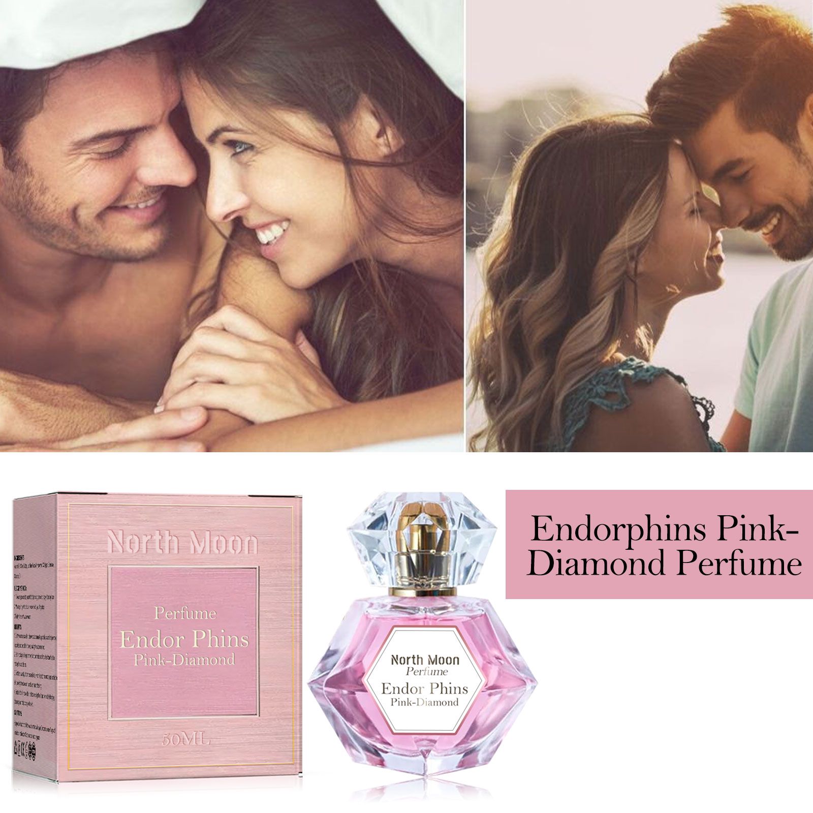 Pink Diamond Charm Perfume Rose Patchouli Fresh Long Lasting For Daily Wear And Dates