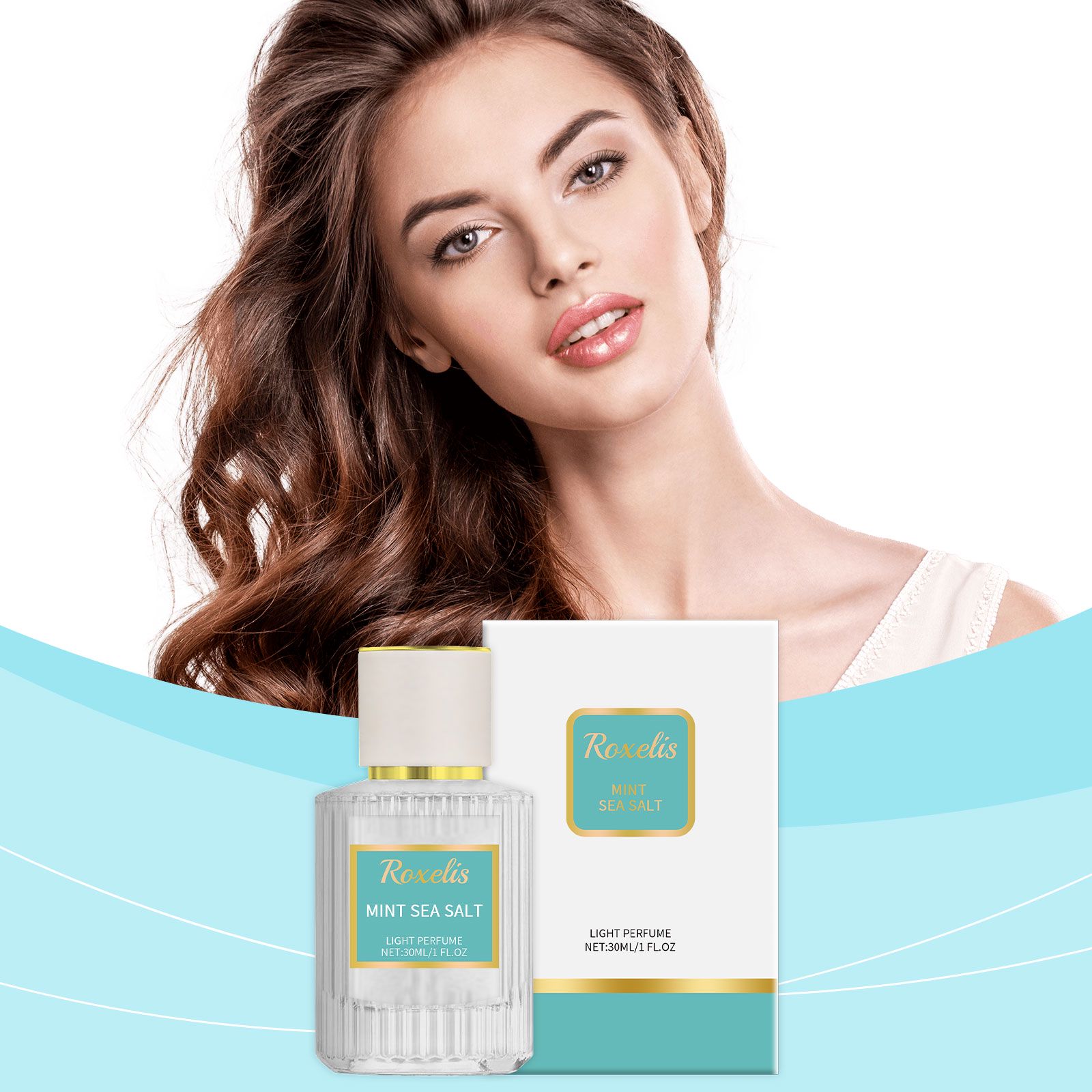 Mint Sea Salt Perfume Fresh Woody Long Lasting Elegant For Daily Wear And Dates
