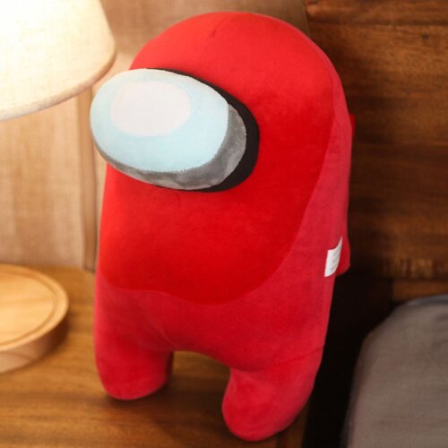 (Red) 30cm Among Us Plush Soft Stuffed Toy Doll Game Figure Plushie Kids Xmas Gifts
