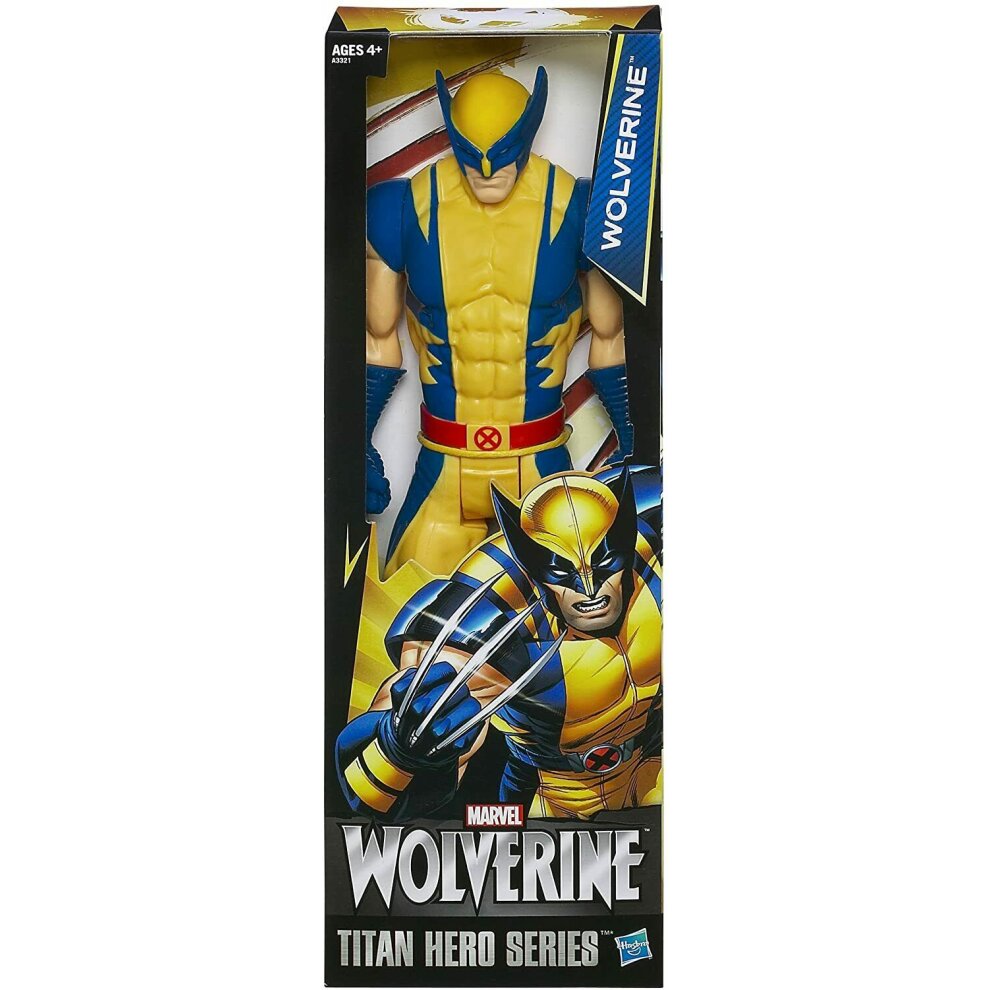 Wolverine X MEN Action Figure Licensed Marvel Hasbro Titan Hero Series