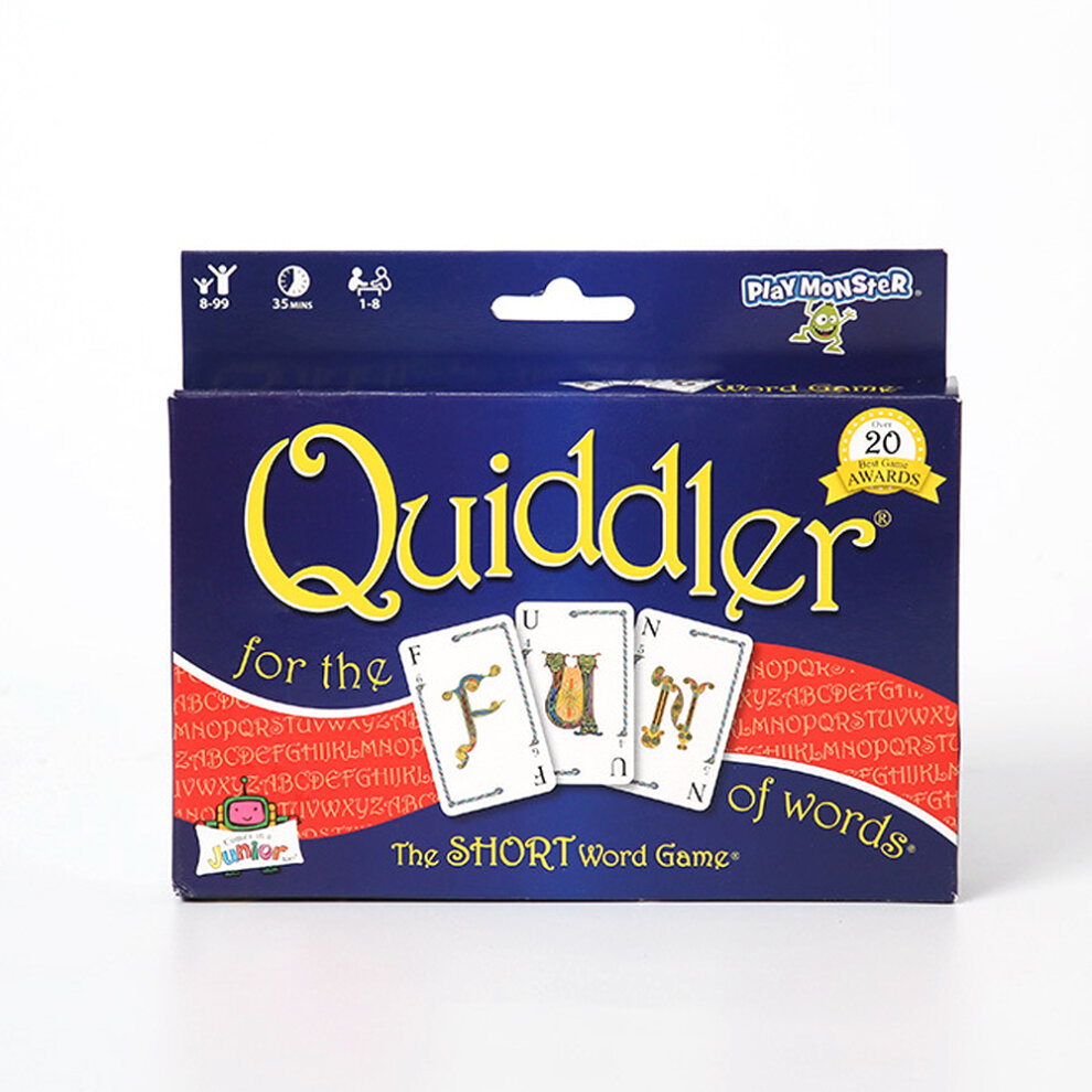 u3010Quiddleru3011Card Games Board Games Party Entertainment Games Solitaire Brand New