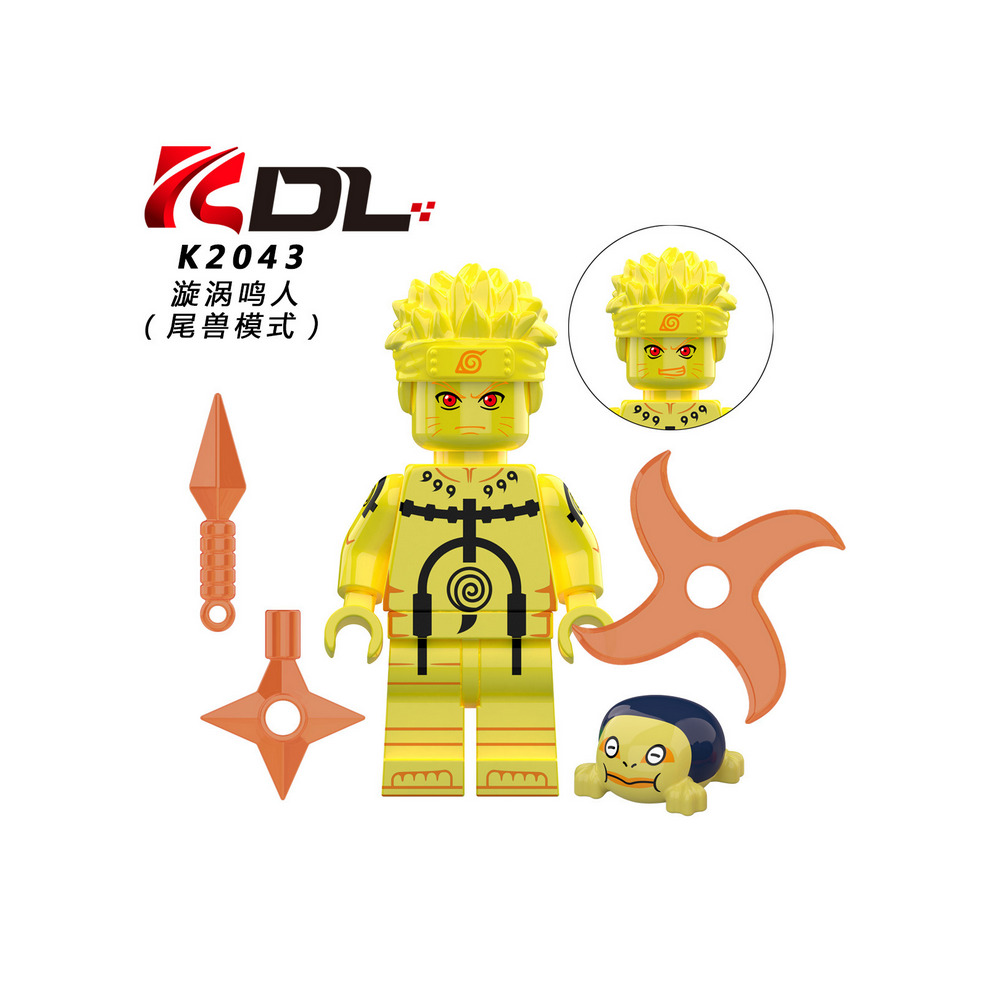 6PCS/SET Naruto Figure Fit Lego Building Block Kids Toys Gift UK