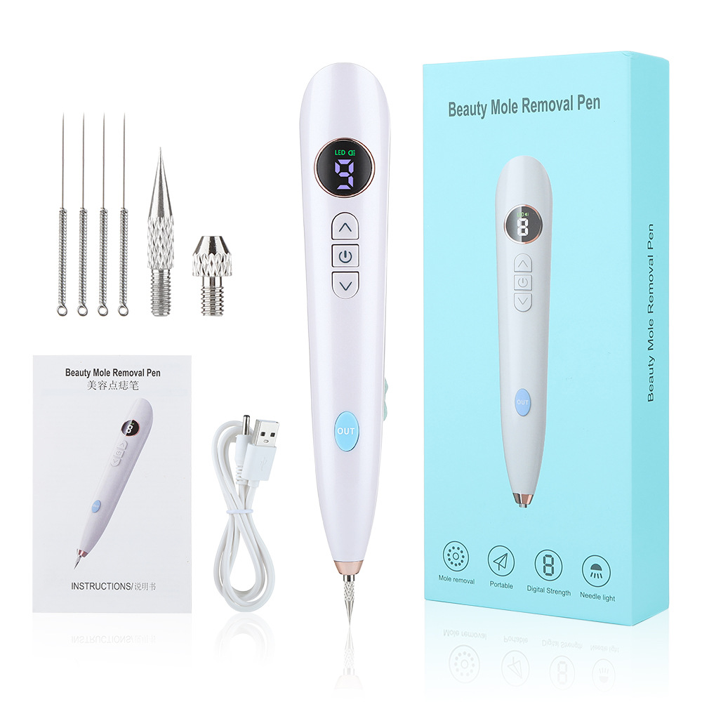 Laser Plasma Pen Mole Removal Dark Spot Skin Tag Tattoo Mole Wart Remover Pen