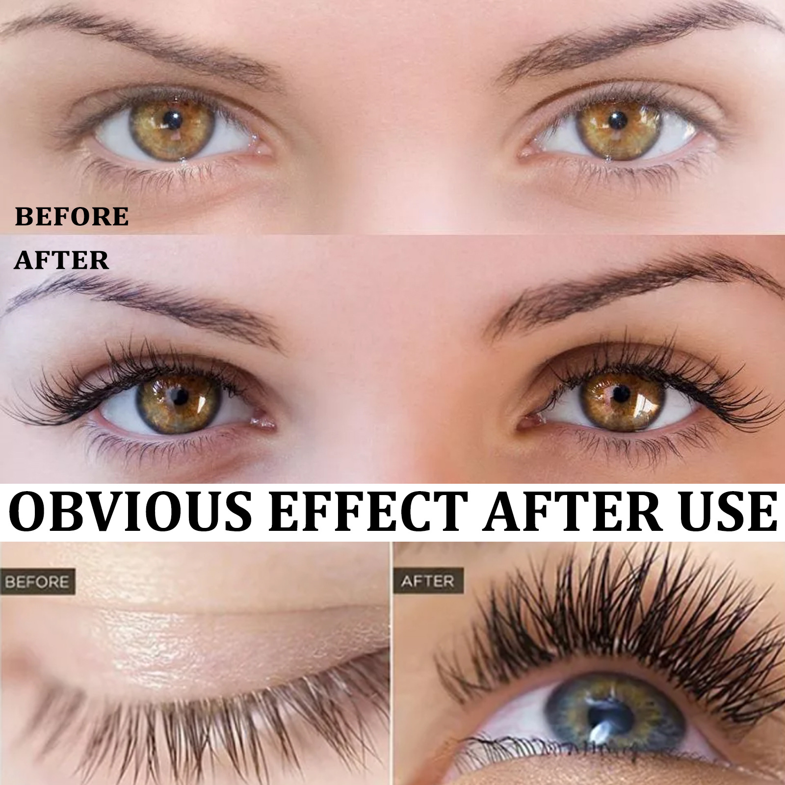 Eyelash Enhancer Traceless Lash Nutrition Serum Eyelash Growth Liquid for Longer Thicker And Darker Eyelashes 3ml