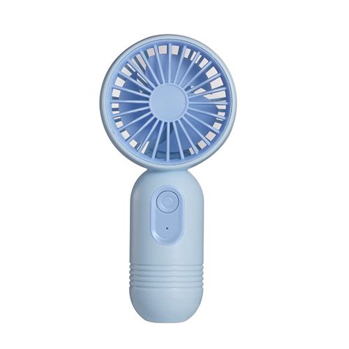 Cute Handheld Fan Battery Operated Lightweight Small Personal Fan with 3 Speeds USB Rechargeable