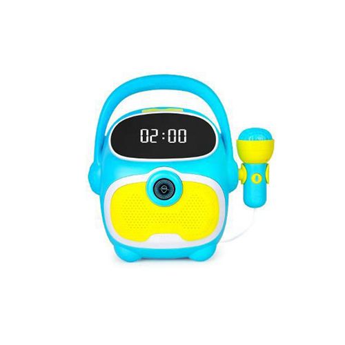 Karaoke Machine for Kids Facial Recognition Bluetooth Rechargeable Toddler Microphones Toy for Singing Great Boys Girls Birthday Gift