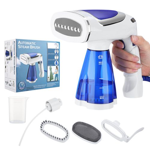 3-Level Steam Adjustable Travel Iron with Accessories Portable Folding Steam Brush