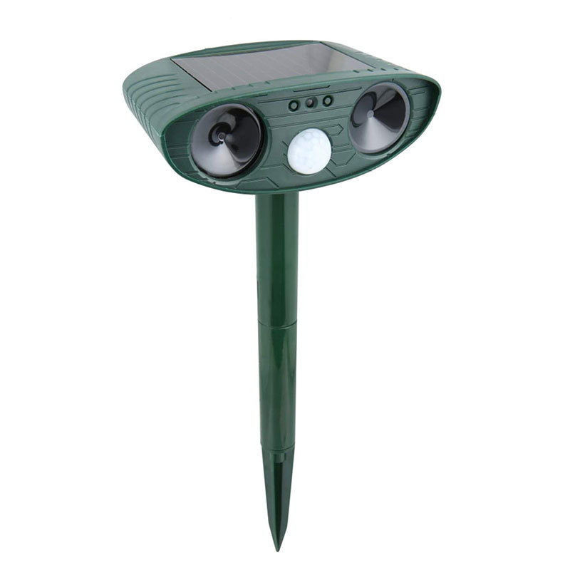 Cat Scarer Solar Powered Waterproof Cat Repellent Fox Repellent Garden Ultrasonic Pet Deterrents Solar Animal Repeller Outdoor with Motion