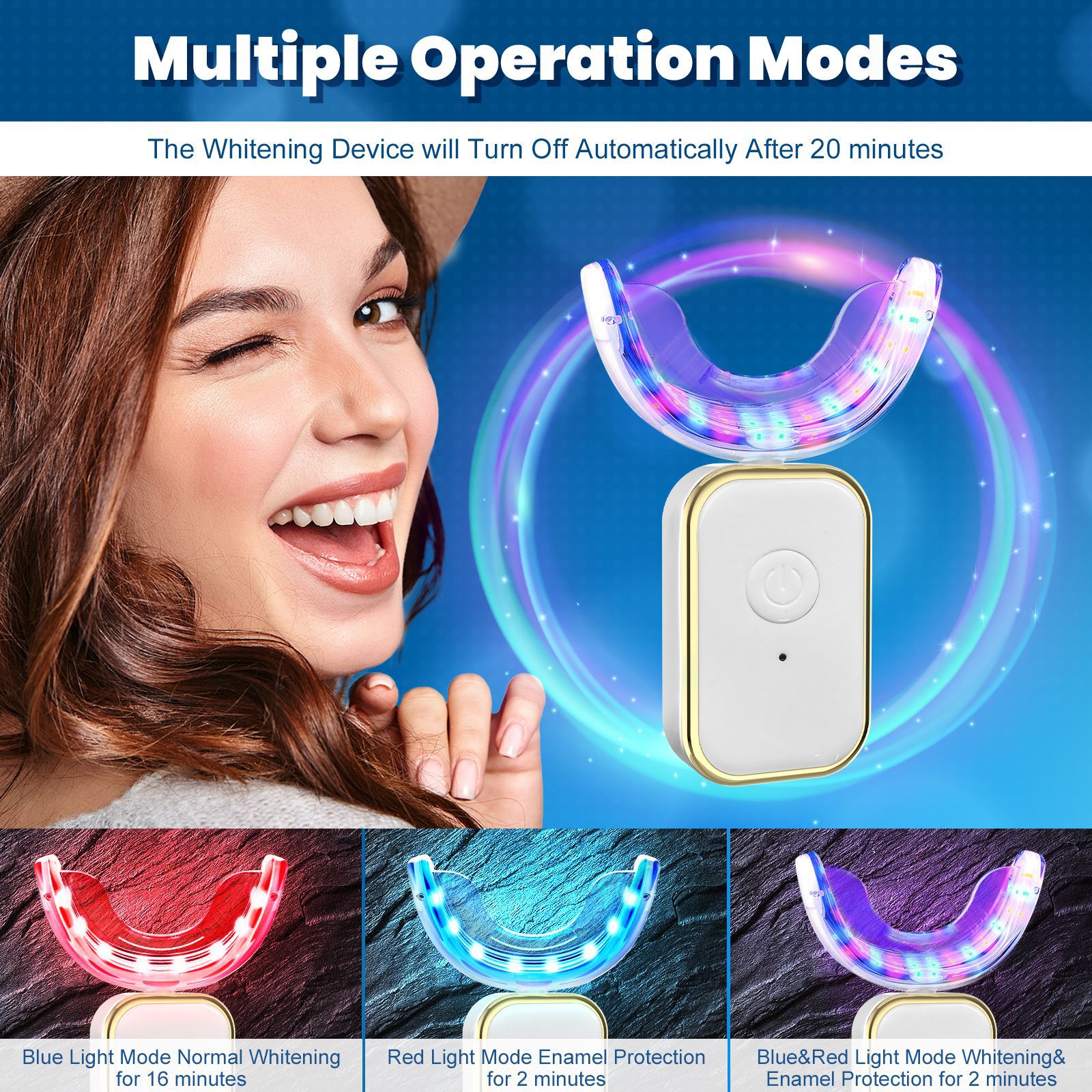 Dental Teeth Whitener 13PCS Teeth Whitening Kit Bleach Teeth 3 Colours Home Teeth Whitening Toothpaste For Sensitive Mousse Oral Care