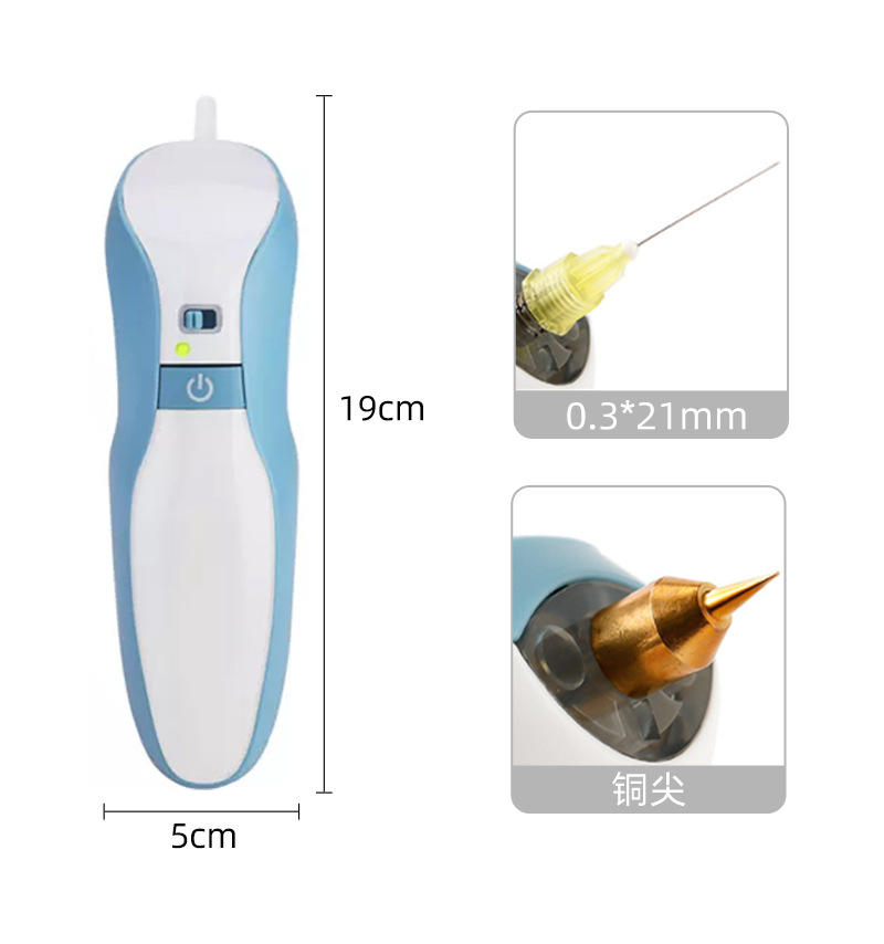 (Blue) Plasma Pen Maglev Fibroblast Eyelid Lift Face Skin Lifting Wrinkle Spot Mole Dark Spot Freckle Nevus Wart Skin Tag Removal Beauty Machine