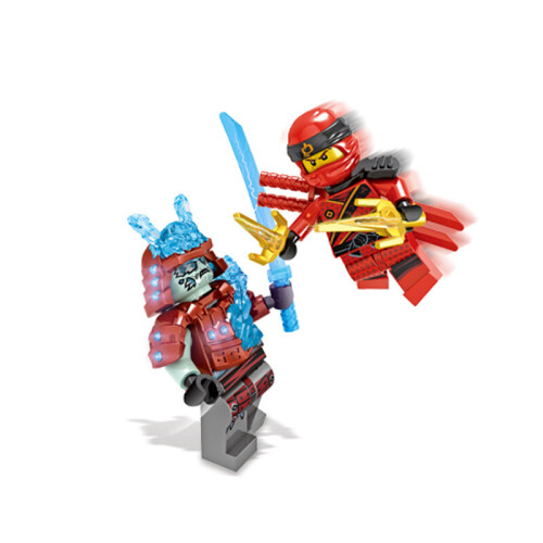 24Pcs Ninjago Mini Figures Kai Jay Sensei Wu Master Blocks Kids Toys Fit Lego