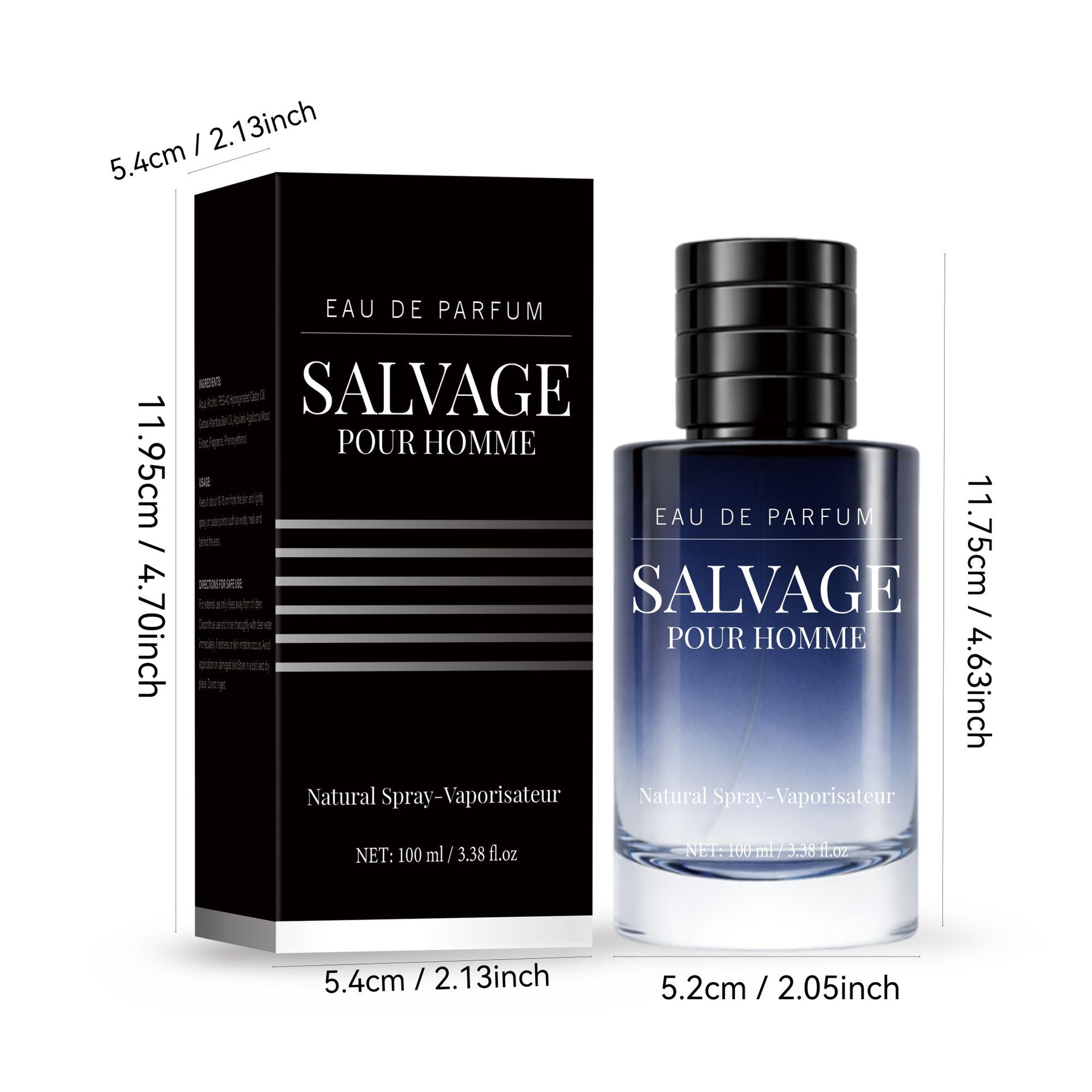 Men‘s Redemption Perfume Marine Fragrance Long Lasting Unique Scent for Daily Wear Home Use 100ml