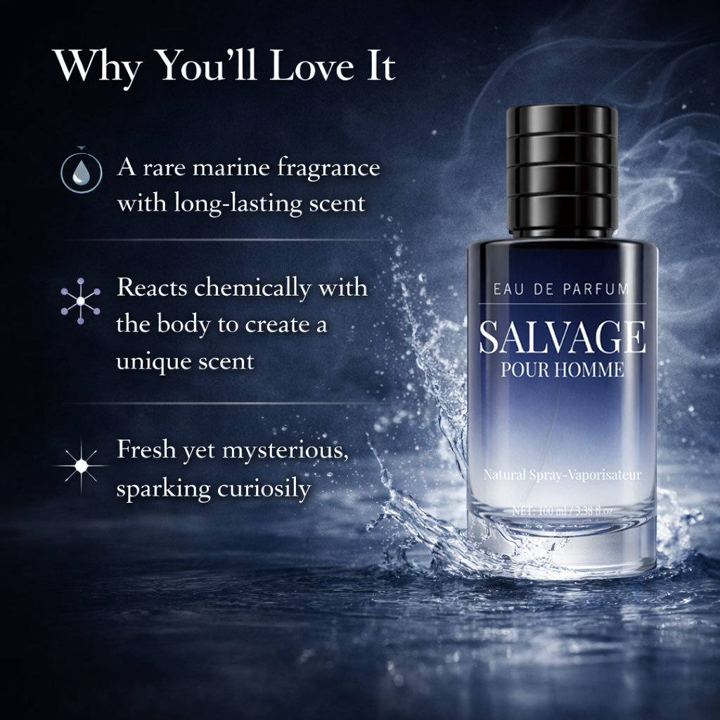 Men‘s Redemption Perfume Marine Fragrance Long Lasting Unique Scent for Daily Wear Home Use 100ml