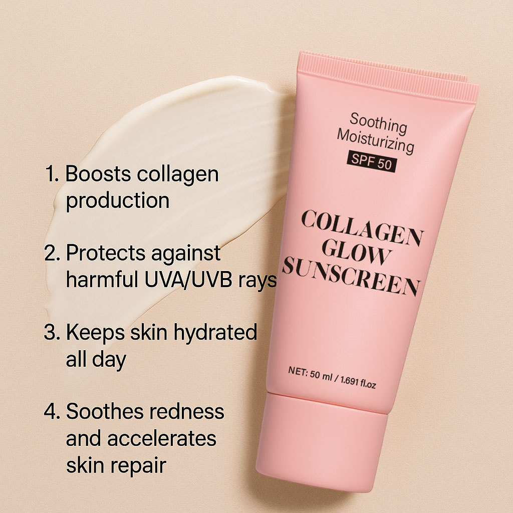 Collagen Cream Daily Moisturizing Nourishing Face Cream For Hydrating Softening And Skin Rejuvenation